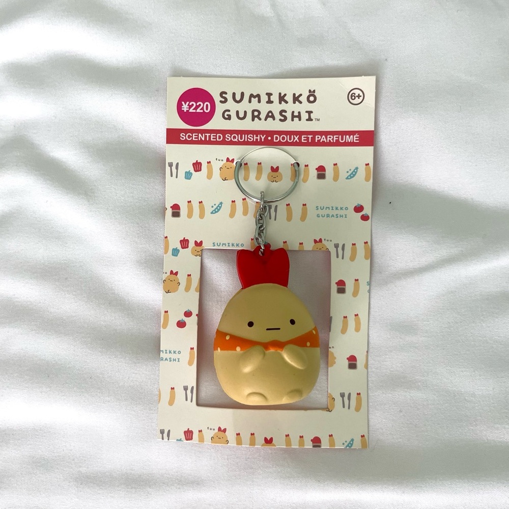 Sumikko Gurashi Tempura Keychain (NWT)